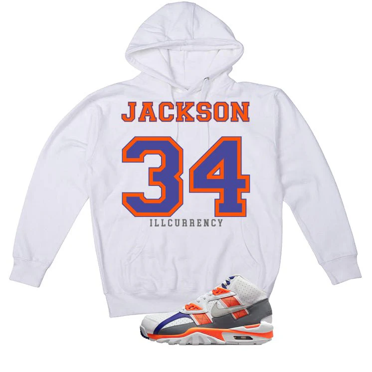Bo Jackson’s Nike Air Trainer SC Auburn White T-Shirt (Bo Jackson 34)| illcurrency - Image 3