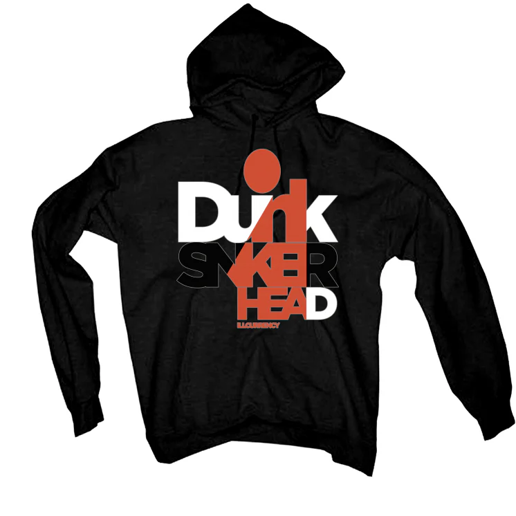 Concepts x Nike SB Dunk Low “Orange Lobster” Black T-Shirt (DUNK HEAD) - Image 3