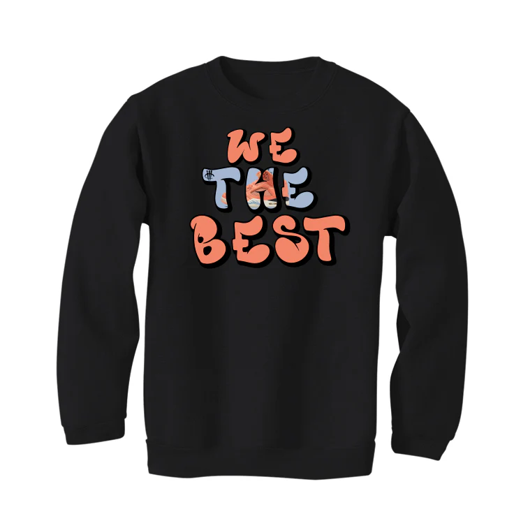 DJ Khaled x Air Jordan 5 “Crimson Bliss” Black T-Shirt (We The Best) - Image 4