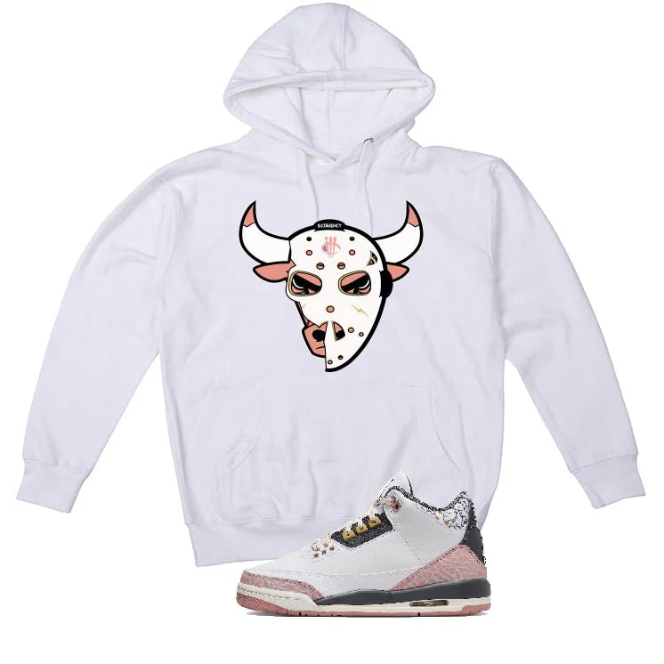 GS Air Jordan 3 “Red Stardust” | illcurrency White T-Shirt (Jason Bully) - Image 3