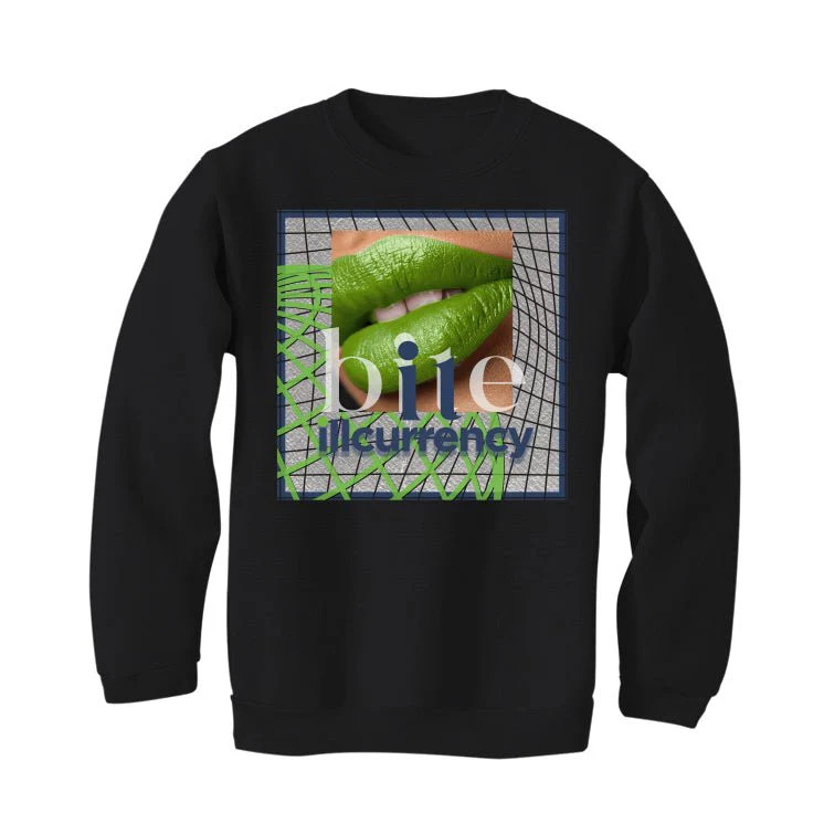 Hugo Covarrubias Molina’s Air Jordan 3 “Doernbecher”| ILLCURRENCY Black T-Shirt (BITE IT) - Image 4