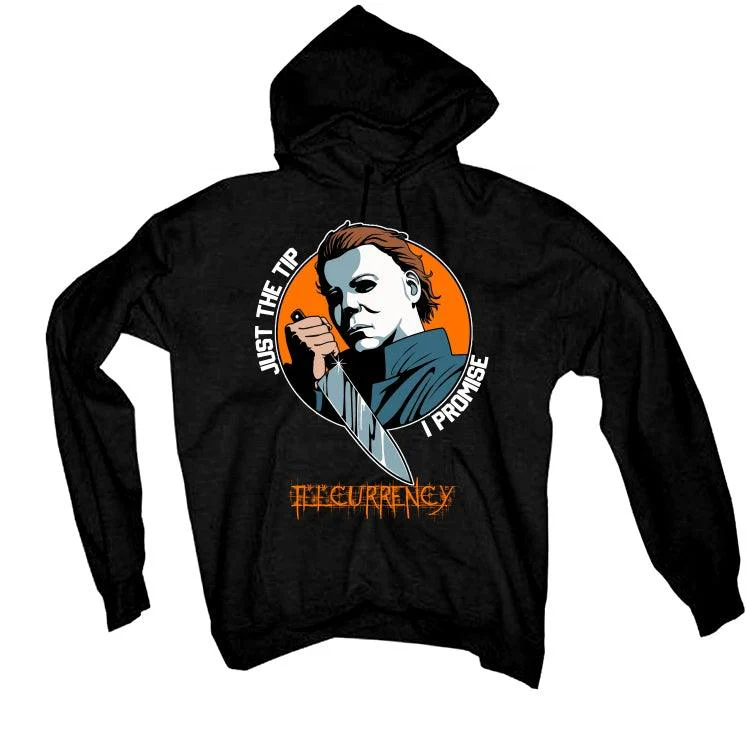 IllCurrency Halloween 2018 Collection Black T-Shirt (Just The Tip) - Image 3