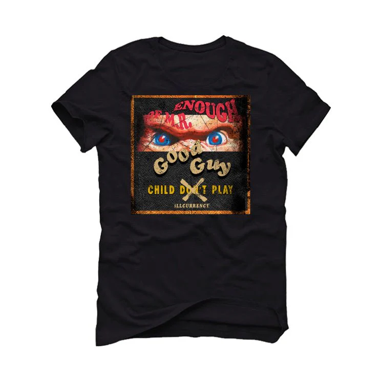 J Balvin x Air Jordan 3 Medellin Sunset - Black T-Shirt (ENOUGH OF MR GOOD GUY) - Image 2