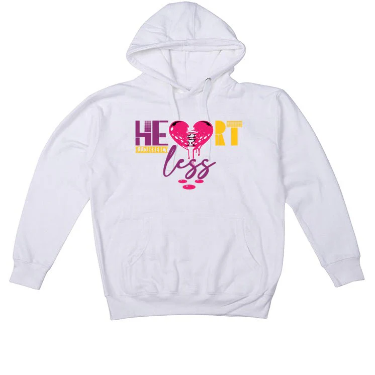 J Balvin x Air Jordan 3 Medellin Sunset - White T-Shirt (Heartless) - Image 3