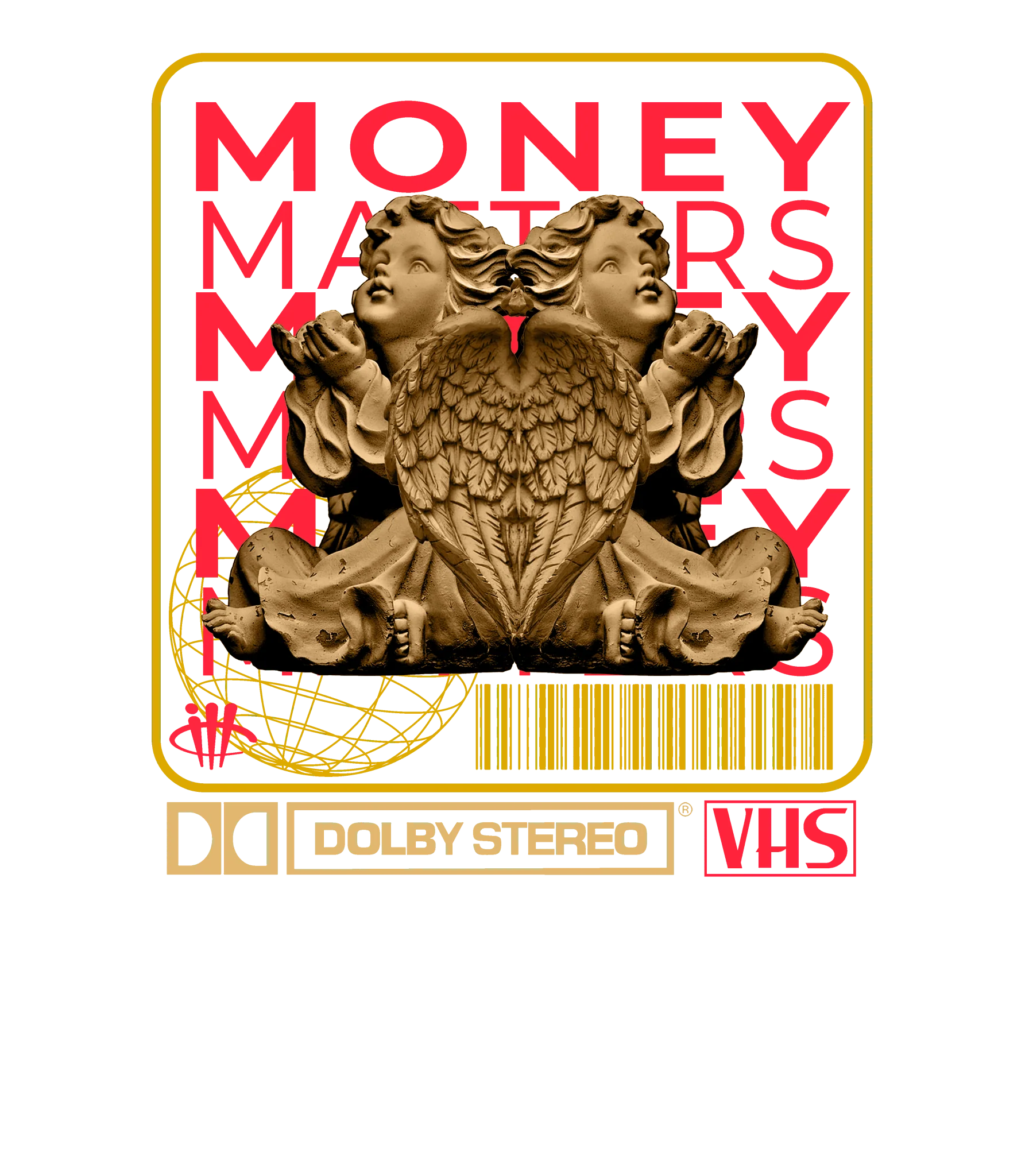 J Balvin x Air Jordan 3 Medellin Sunset - White T-Shirt (MONEY MATTERS)