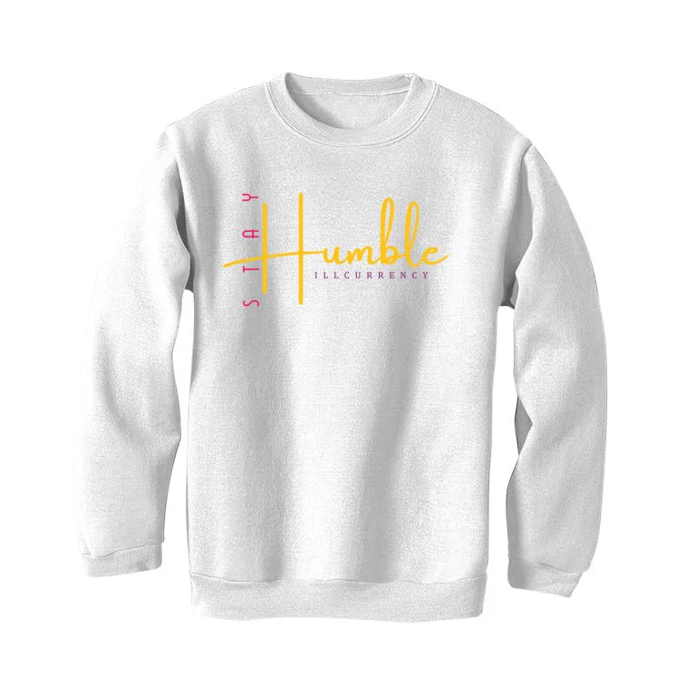 J Balvin x Air Jordan 3 Medellin Sunset - White T-Shirt (Stay Humble) - Image 4