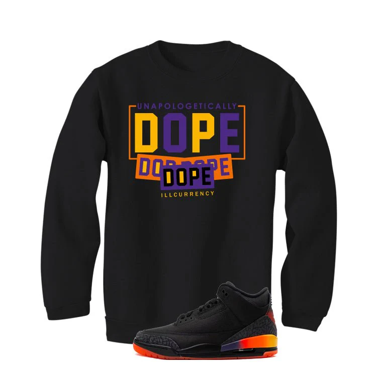 J Balvin x Air Jordan 3 Rio Black T-Shirt (DOPE) - Image 4