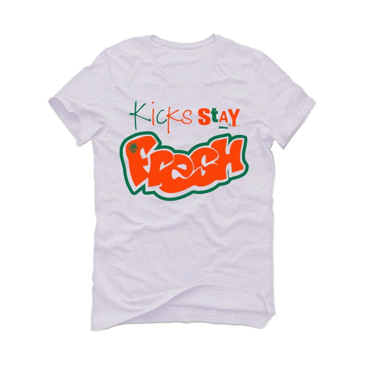 Jarritos x Nike SB Dunk Low | illcurrency White T-Shirt (Kicks Stay Fresh) - Image 2