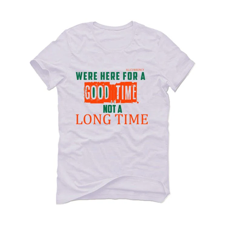 Jarritos x Nike SB Dunk Low | illcurrency White T-Shirt (Were here for a good time) - Image 2