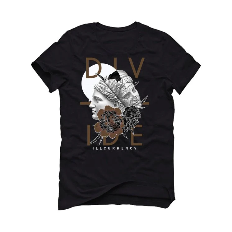 Jordan 1 Retro High OG Palomino - Black T-Shirt (Divide) - Image 2
