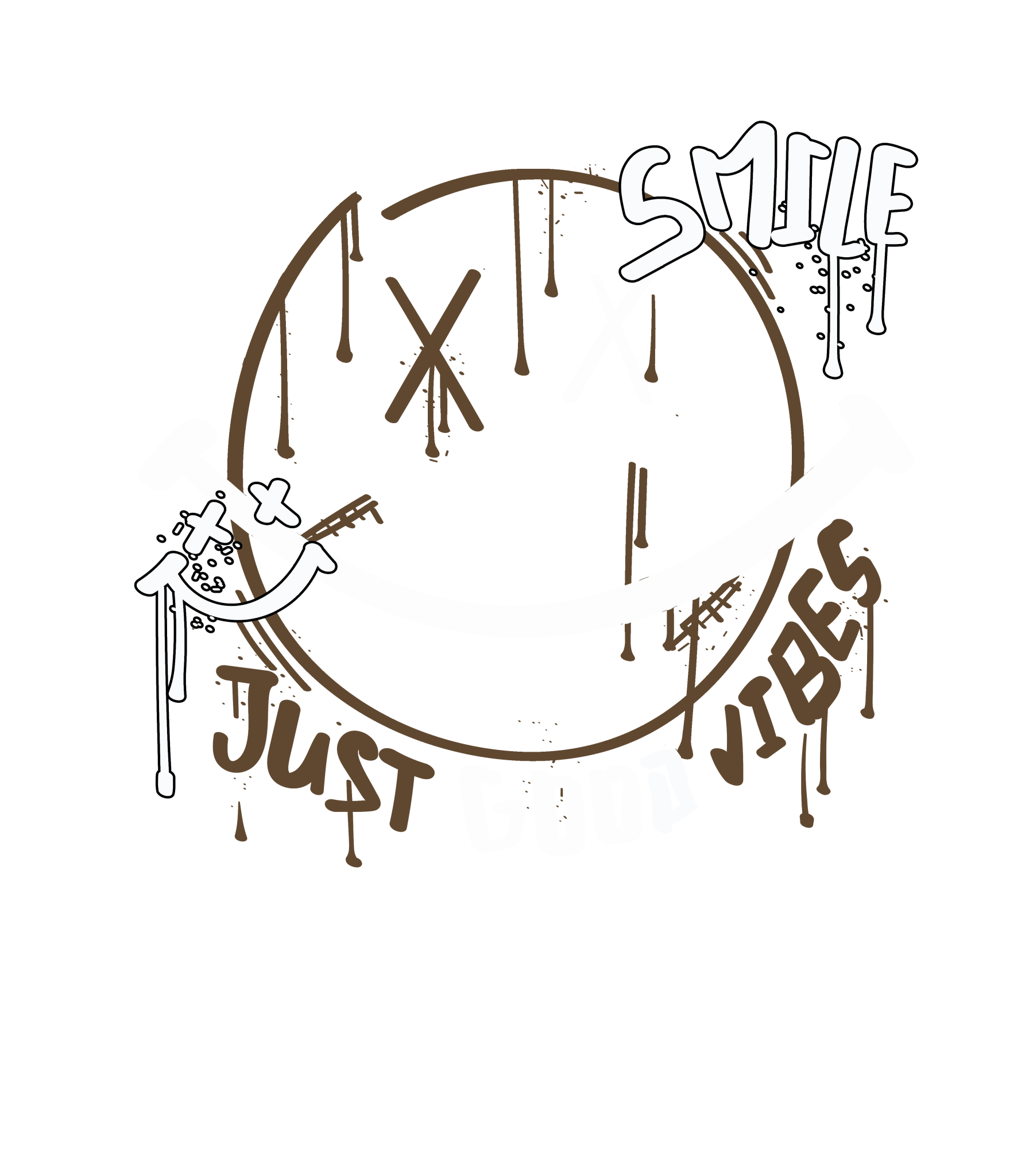 Jordan 1 Retro High OG Palomino - Black T-Shirt (Smile)