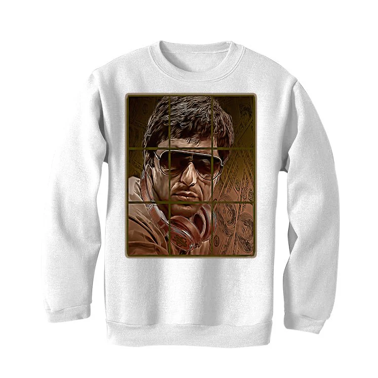 Jordan 1 Retro High OG Palomino - White T-Shirt (PACINO) - Image 4