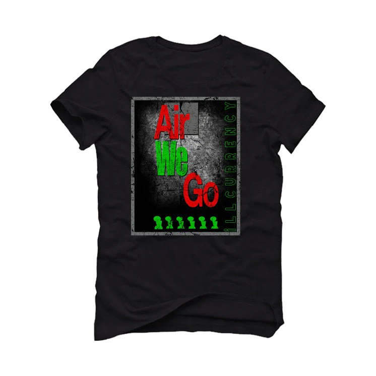 Jordan 13 Playoffs - Black T-Shirt (AIR WE GO) - Image 2