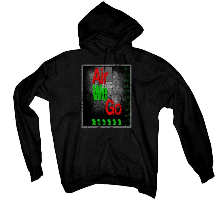 Jordan 13 Playoffs - Black T-Shirt (AIR WE GO) - Image 3