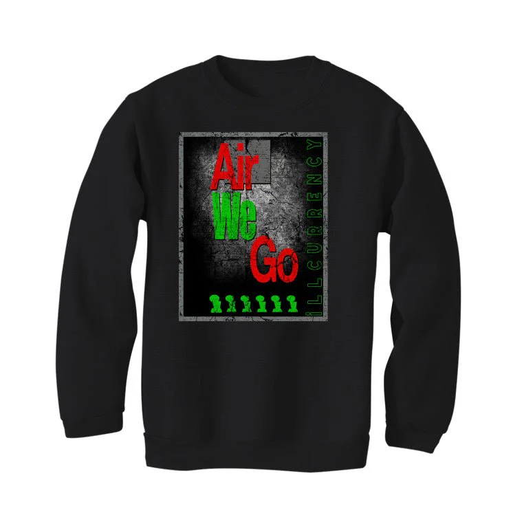 Jordan 13 Playoffs - Black T-Shirt (AIR WE GO) - Image 4