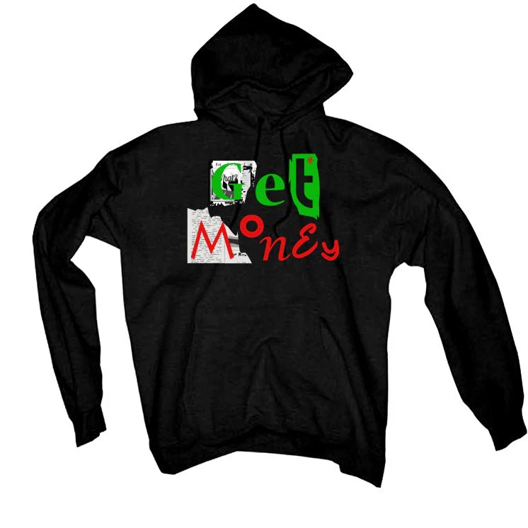 Jordan 13 Playoffs - Black T-Shirt (GET MONEY) - Image 3
