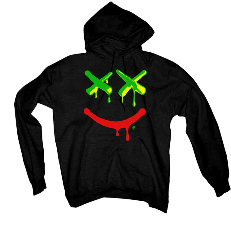 Jordan 13 Playoffs - Black T-Shirt (Happy Drip) - Image 3