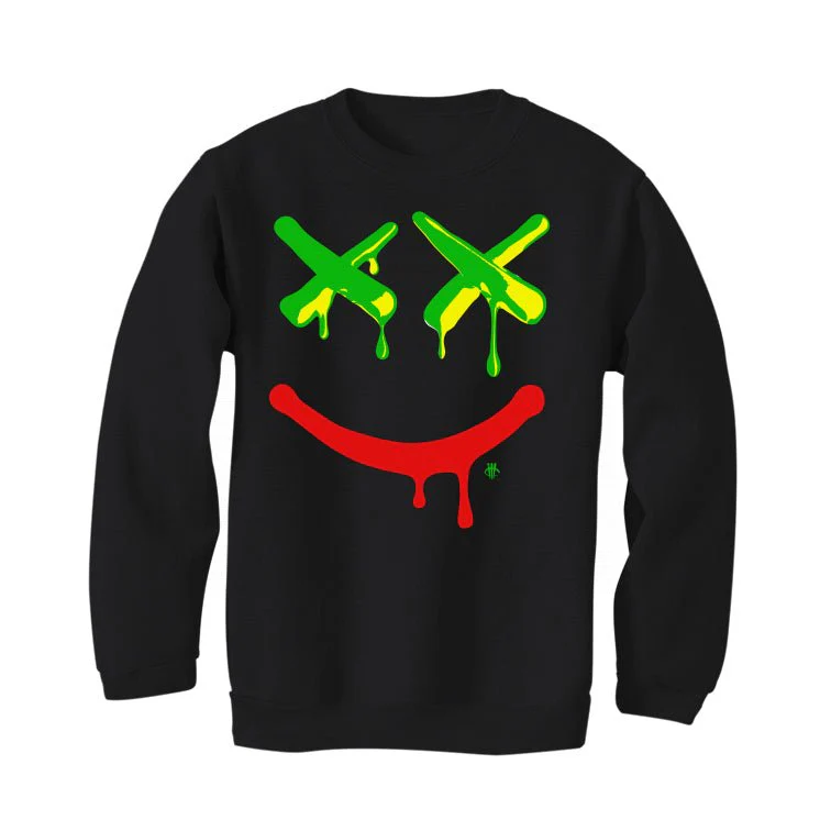 Jordan 13 Playoffs - Black T-Shirt (Happy Drip) - Image 4