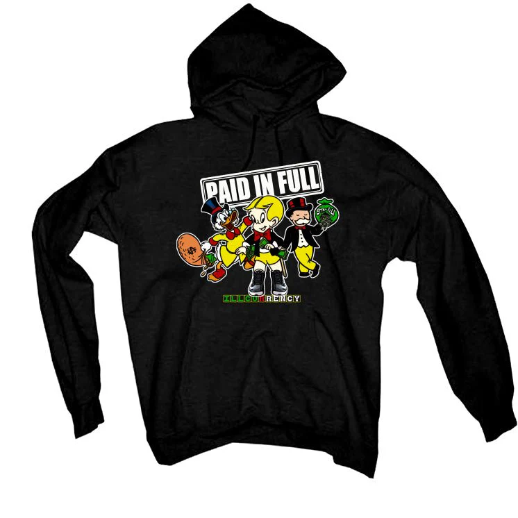 Jordan 13 Playoffs Black T-Shirt (Paid in Full) - Image 3