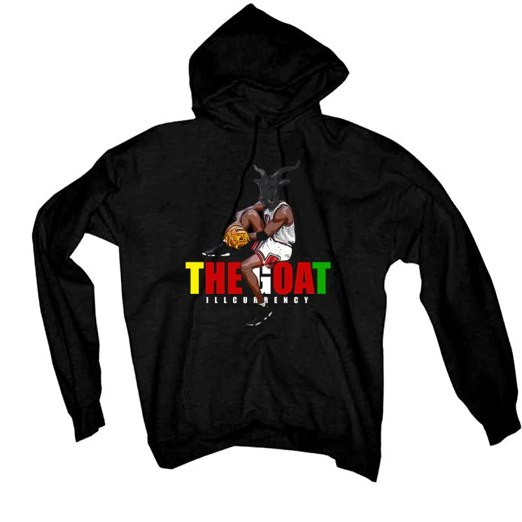 Jordan 13 Playoffs - Black T-Shirt (The Goat) - Image 3