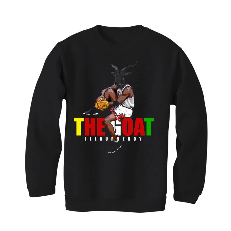 Jordan 13 Playoffs - Black T-Shirt (The Goat) - Image 4