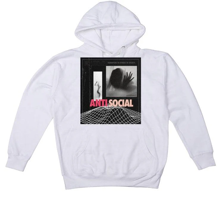 Jordan 5 Low Arctic pink White T-Shirt (ANTISOCIAL) - Image 3
