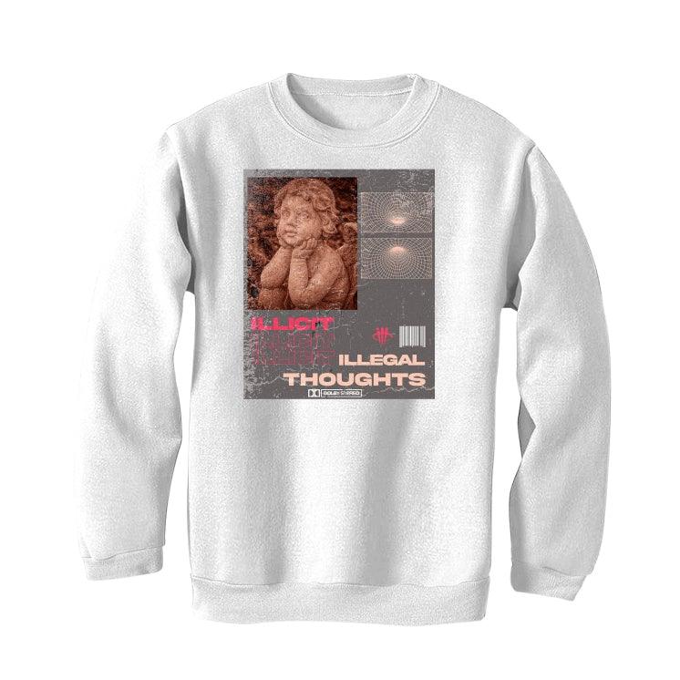 Jordan 5 Low Arctic pink White T-Shirt (ILLICIT) - Image 4