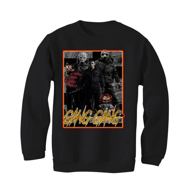 Jordan 5 Retro Off-White Black Black T-Shirt (GANG GANG) - Image 3