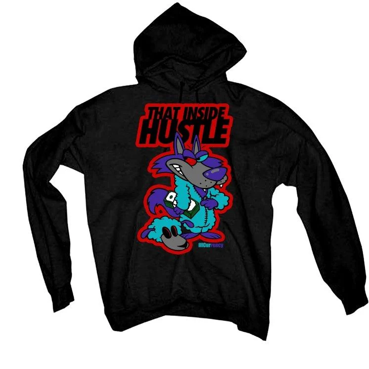 Jordan 5 Retro Top 3 2020 Black T-Shirt (That inside hustle) - Image 2