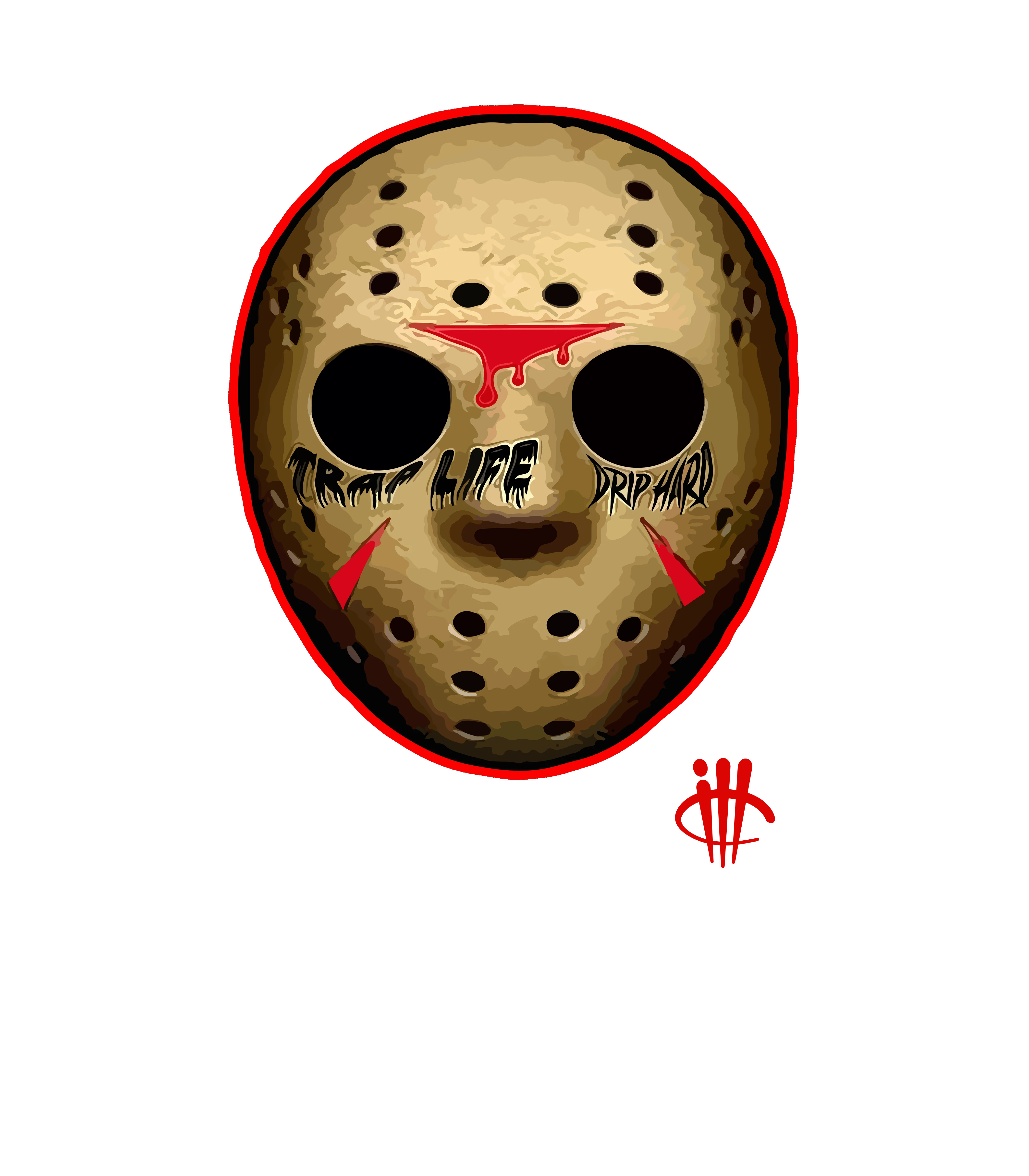 JORDAN LEGACY 312 LOW (“Chicago”) Black T-Shirt (ILL MASK)