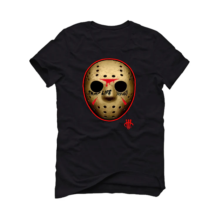 JORDAN LEGACY 312 LOW (“Chicago”) Black T-Shirt (ILL MASK) - Image 2
