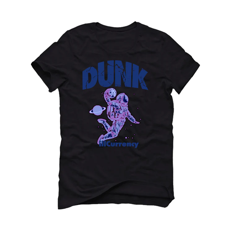 Kids Nike Dunk Low "Blueberry" Black T-Shirt (DUNK FOR DUNK) - Image 2