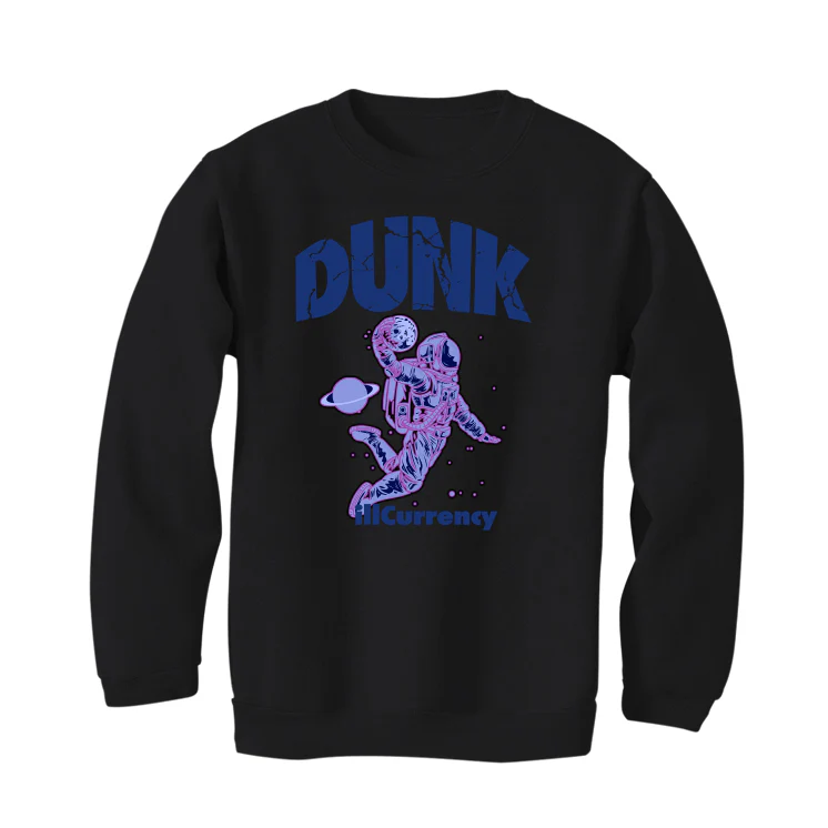Kids Nike Dunk Low "Blueberry" Black T-Shirt (DUNK FOR DUNK) - Image 4