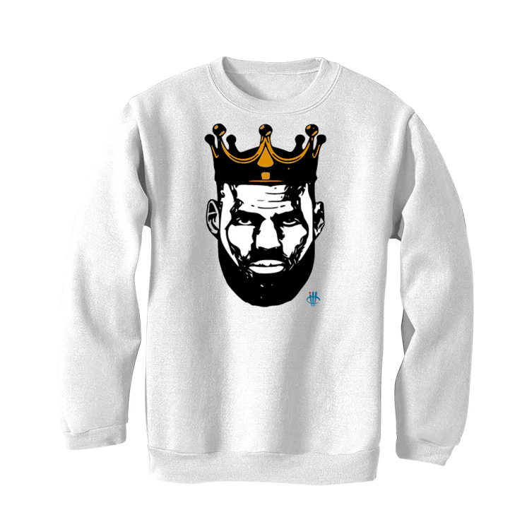 LeBron James x Nike Dunk Low “Fruity Pebbles” White T-Shirt (King Lebron) - Image 4