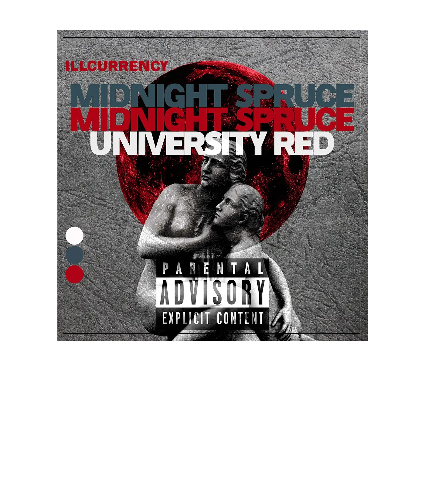 Midnight Spruce and University Red Black T-Shirt (MIDNIGHT CRY)