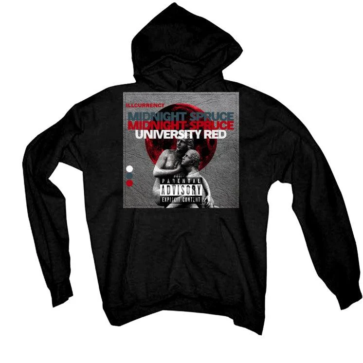 Midnight Spruce and University Red Black T-Shirt (MIDNIGHT CRY) - Image 3