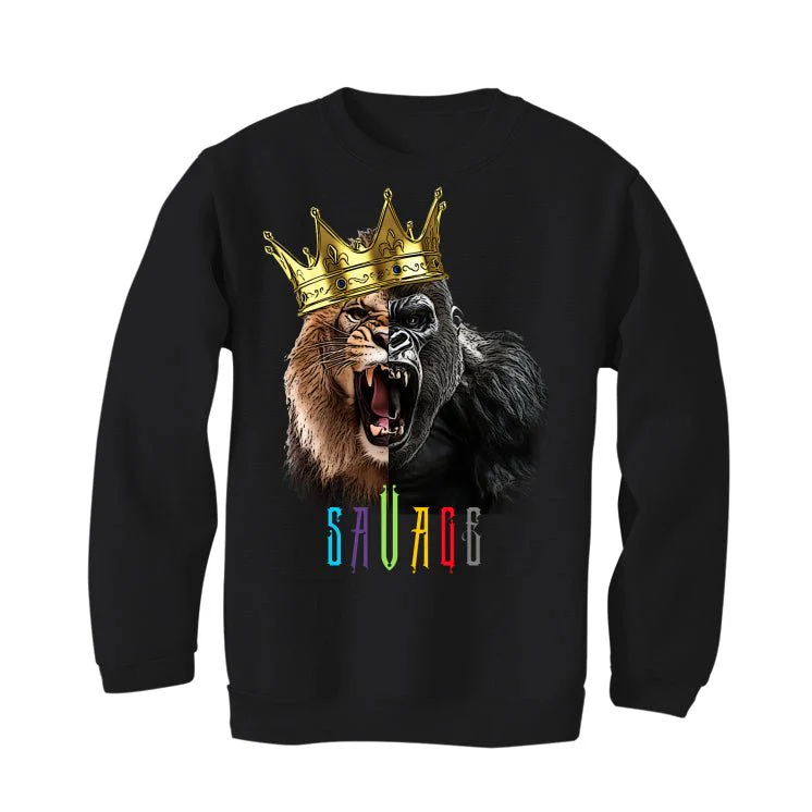 New Balance 990v4 “Wild Style 2.0” | illcurrency Black T-Shirt (Savage King) - Image 4
