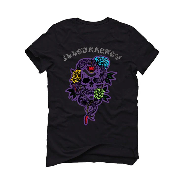 New Balance 990v4 “Wild Style 2.0” | illcurrency Black T-Shirt (Snake skeleton rose) - Image 2