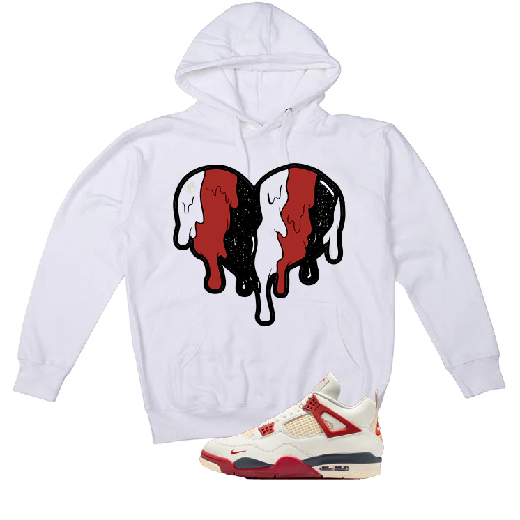 Nigel Sylvester x Air Jordan 4 Brick After Brick Matching T-Shirt, Sweatshirts, & Hoodies White T-Shirt (Heart)| illcurrency - Image 3