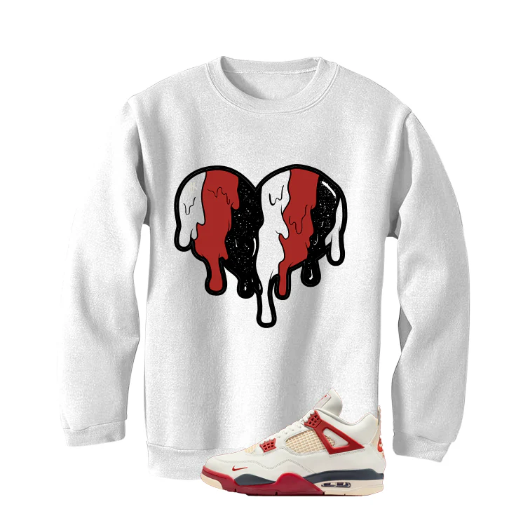 Nigel Sylvester x Air Jordan 4 Brick After Brick Matching T-Shirt, Sweatshirts, & Hoodies White T-Shirt (Heart)| illcurrency - Image 4