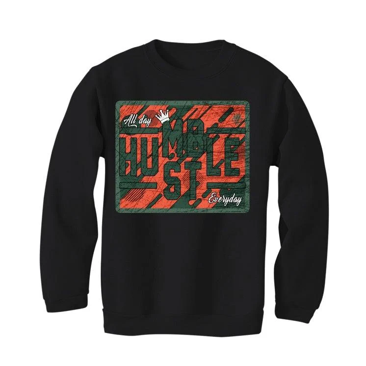 Nike Air Barrage Mid Orange Green Black T-Shirt (ALWAY HUSTLE) - Image 3