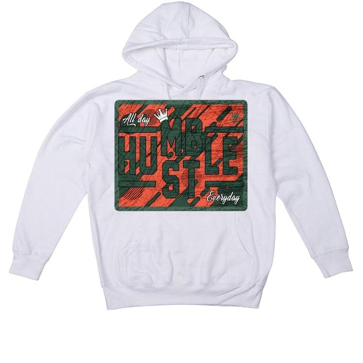 Nike Air Barrage Mid Orange Green White T-Shirt (ALWAYS HUSTLE) - Image 2