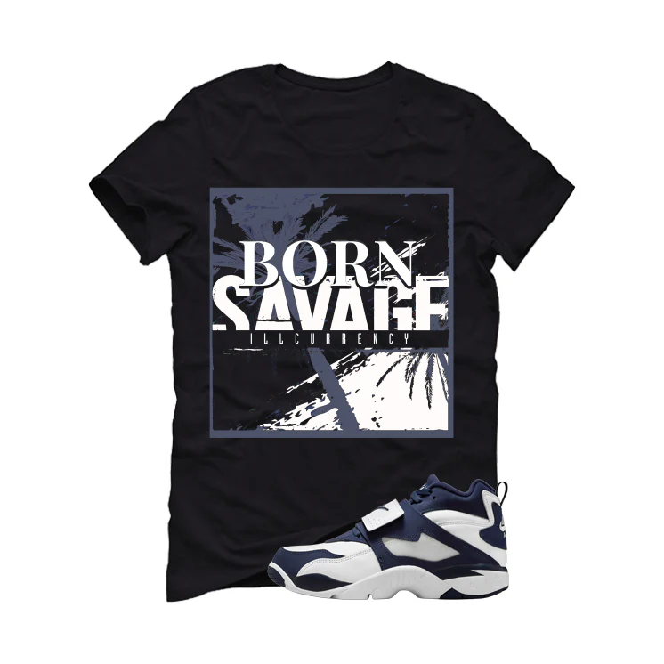 Nike Air Diamond Turf Cowboys Matching T-Shirt, Sweatshirts & Hoodies Black T-Shirt (Born Savage)| illcurrency - Image 2