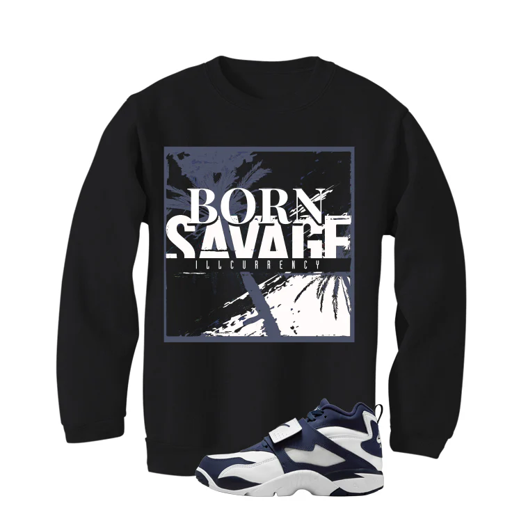 Nike Air Diamond Turf Cowboys Matching T-Shirt, Sweatshirts & Hoodies Black T-Shirt (Born Savage)| illcurrency - Image 4
