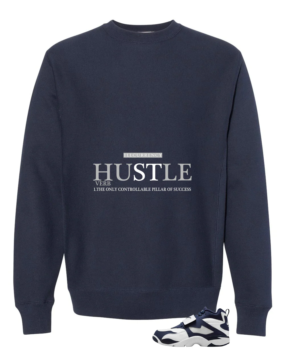 Nike Air Diamond Turf Cowboys Matching T-Shirt, Sweatshirts & Hoodies Navy Blue T-Shirt (Hustle Definition)| illcurrency - Image 4