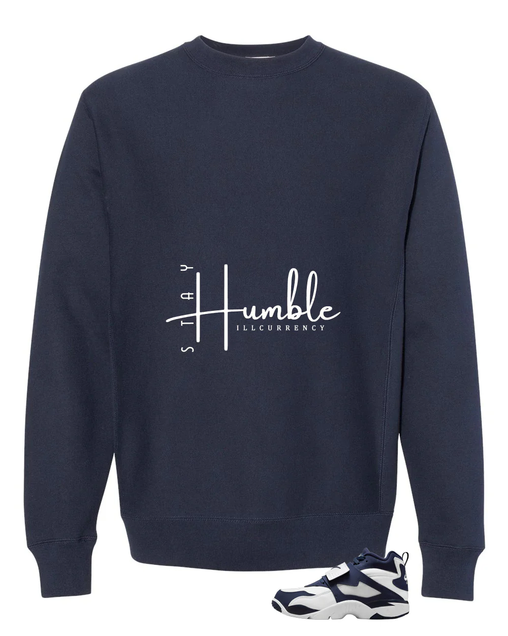 Nike Air Diamond Turf Cowboys Matching T-Shirt, Sweatshirts & Hoodies Navy Blue T-Shirt (Stay Humble)| illcurrency - Image 4