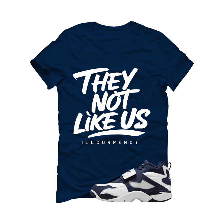 Nike Air Diamond Turf Cowboys Matching T-Shirt, Sweatshirts & Hoodies Navy Blue T-Shirt (They not like us)| illcurrency - Image 2