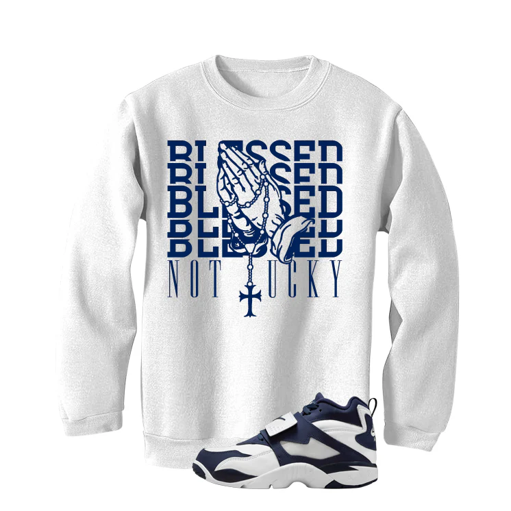 Nike Air Diamond Turf Cowboys Matching T-Shirt, Sweatshirts & Hoodies White T-Shirt (Blessed not lucky)| illcurrency - Image 4