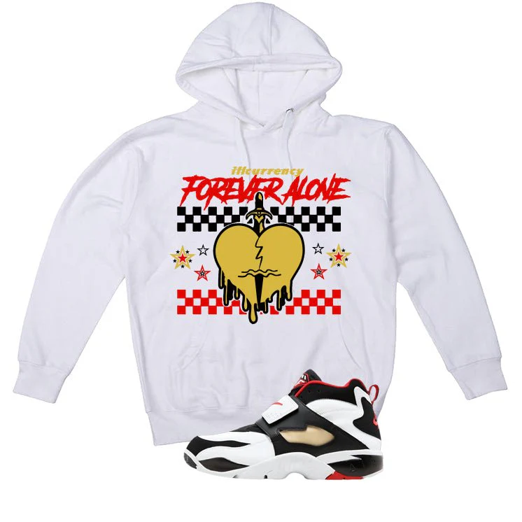 Nike Air Diamond Turf Falcons White T-Shirt (Forever Alone)| illcurrency - Image 3