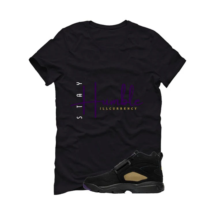 Nike Air Diamond Turf Ravens Black T-Shirt (Stay Humble)| illcurrency - Image 2